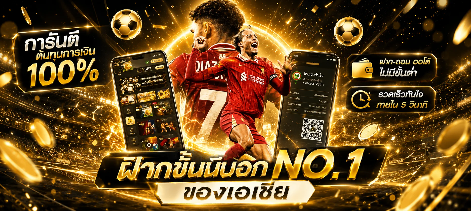 แทงบอลออนไลน์ 789PRO ครบทุกลีก ราคาน้ำดี